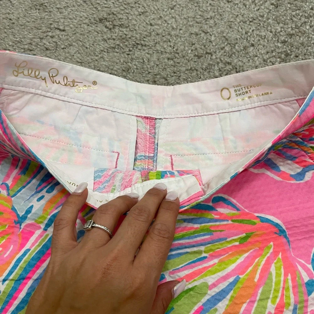 Lilly Pulitzer The Buttercup Short Size 0